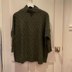 Mersea olive green comfy sweater One size fits most